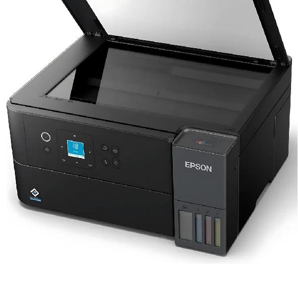 IMPRESORA EPSON ECOTANK L4360 MULTIFUNCIONAL WIFI 5 DUPLEX 33PPM PANT 1.44 INCH 5760X1440 DPI NEGRA A4 - Imagen 2