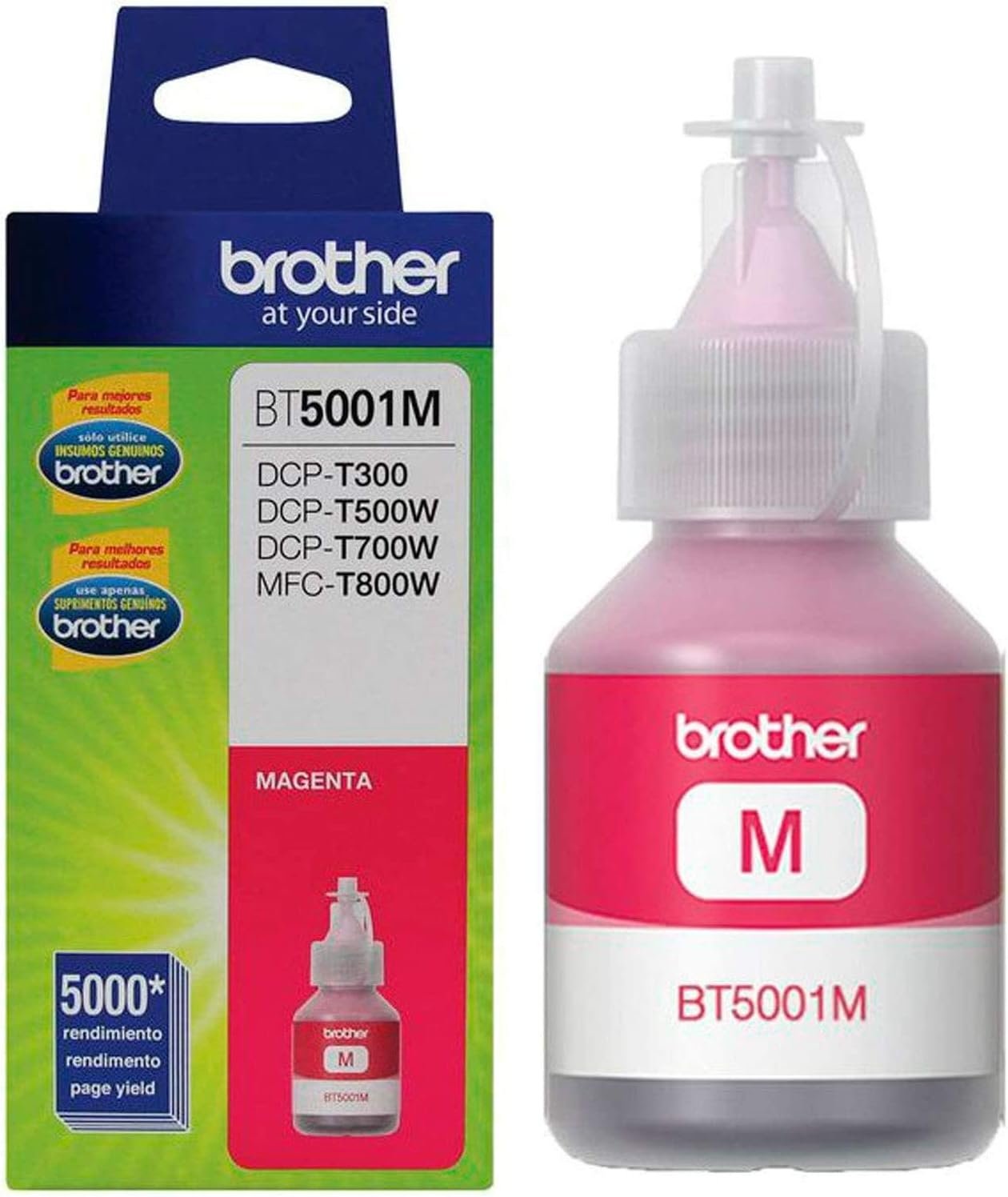 TINTAS BROTHER BT5001C/BT5001M/BT5001Y/BTD60BK - Imagen 3
