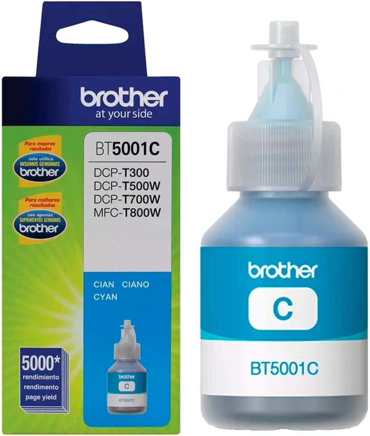 TINTAS BROTHER BT5001C/BT5001M/BT5001Y/BTD60BK - Imagen 4
