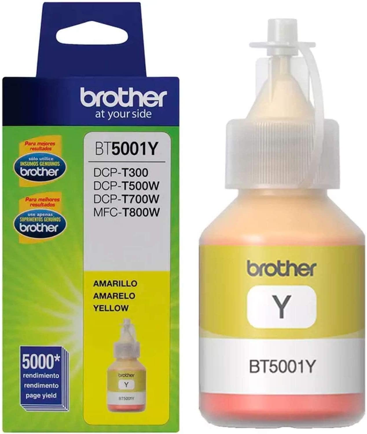 TINTAS BROTHER BT5001C/BT5001M/BT5001Y/BTD60BK - Imagen 2