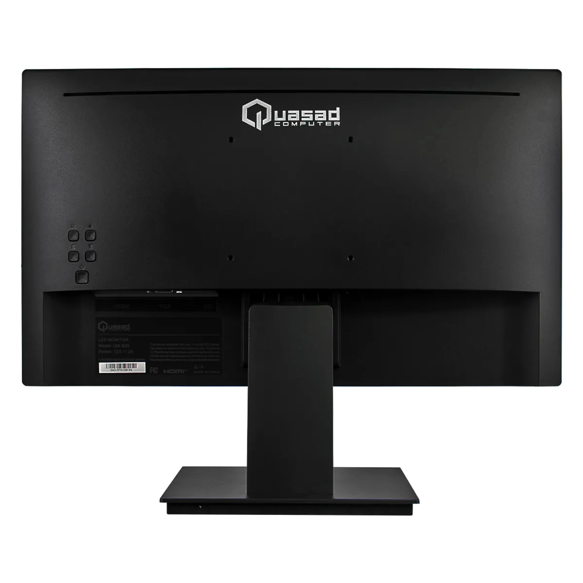 MONITOR QUASAD 19.5 INC QM-B20 LED HDMI LESS BLUE LIGHT - Imagen 2