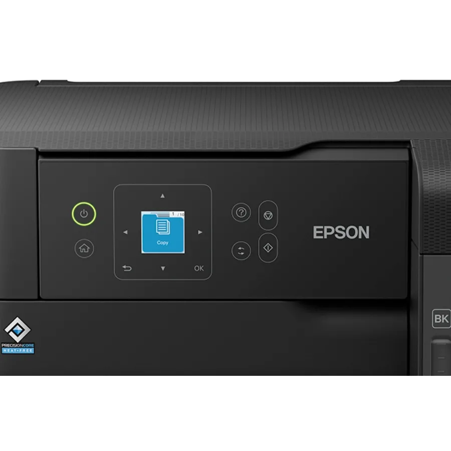 IMPRESORA EPSON ECOTANK L3560 MULTIFUNCION WIFI USB PANTALLA COLOR 33PPM BLACK 20 PPM - Imagen 2