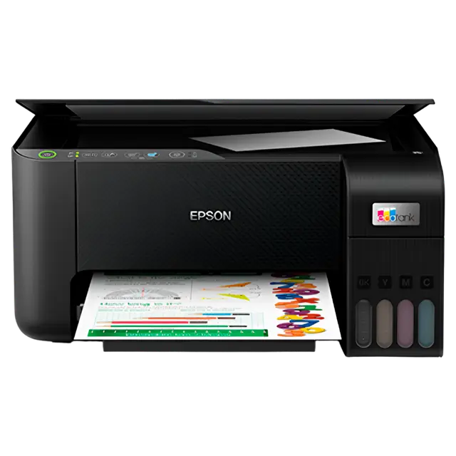 IMPRESORA EPSON ECOTANK L3250 MULTIFUNCION WIFI 33 PPM NEGRO-15 PPM U - Imagen 3