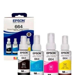 TINTA EPSON 664120 BLACK/664Y/664M/664C